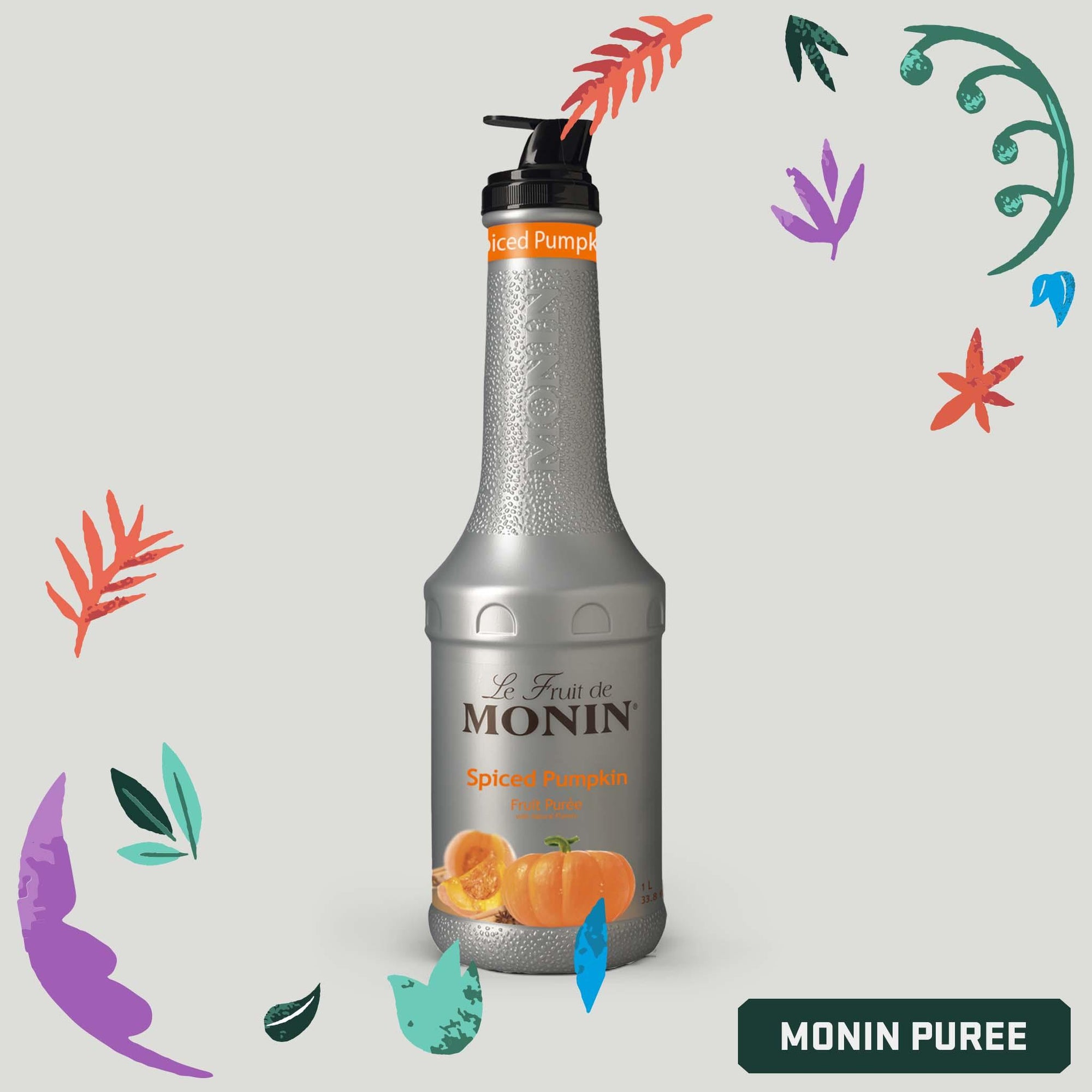 Monin Pumpkin Spice Purée (SEASONAL) - Talitha Coffee