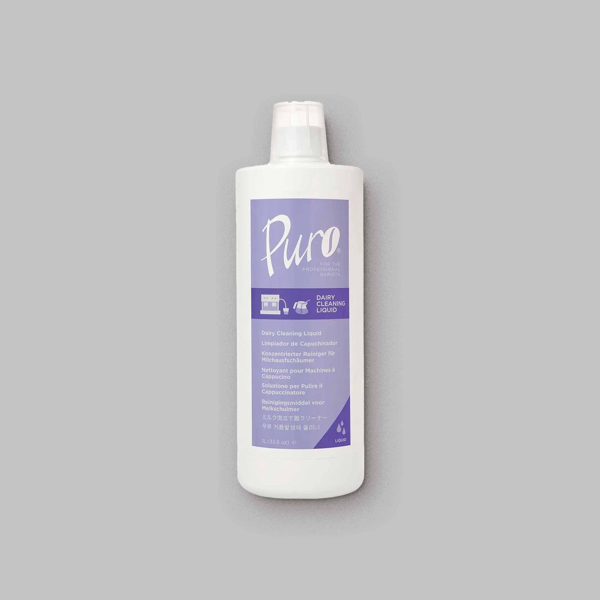 PURO CAFF Liquid Dairy Cleaner, 32oz - Talitha Coffee