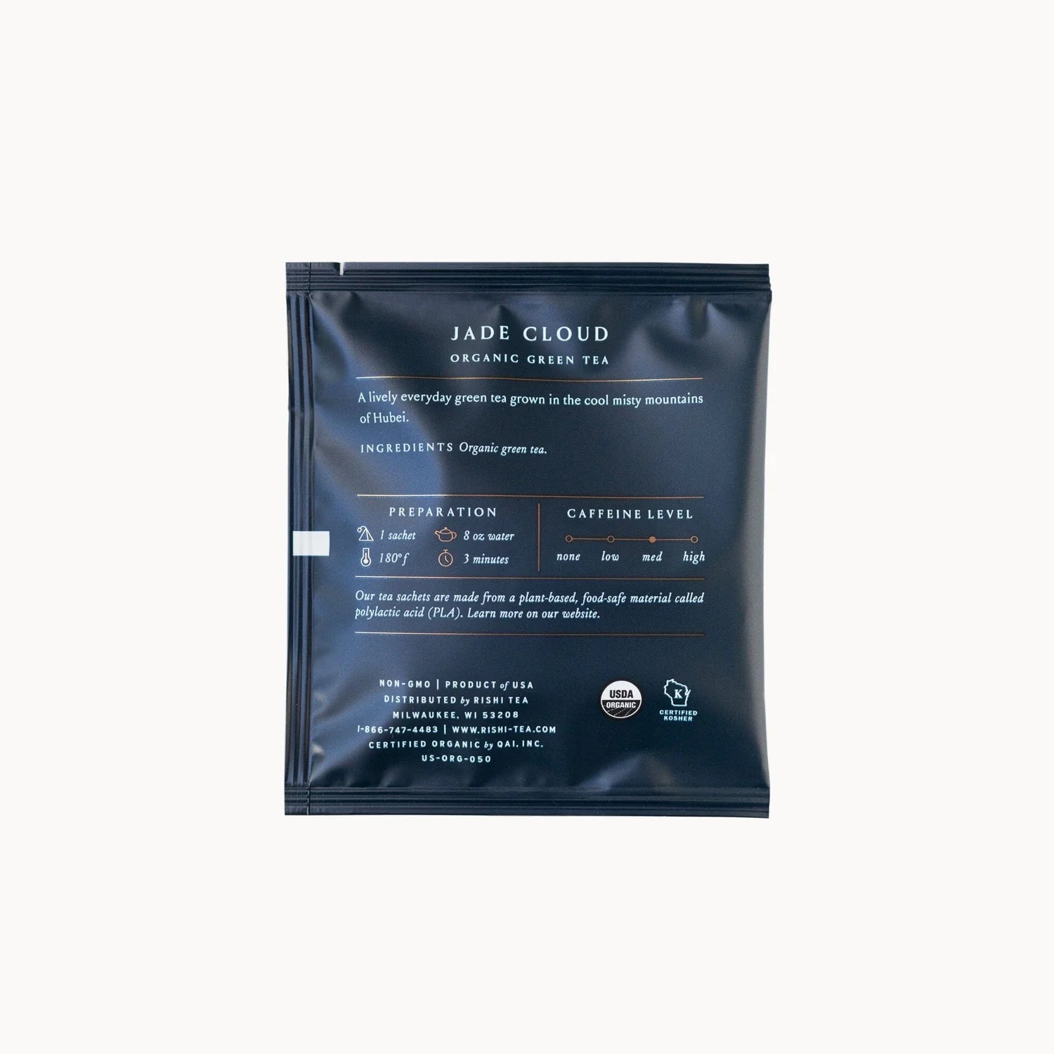 Rishi Jade Cloud tea sachet