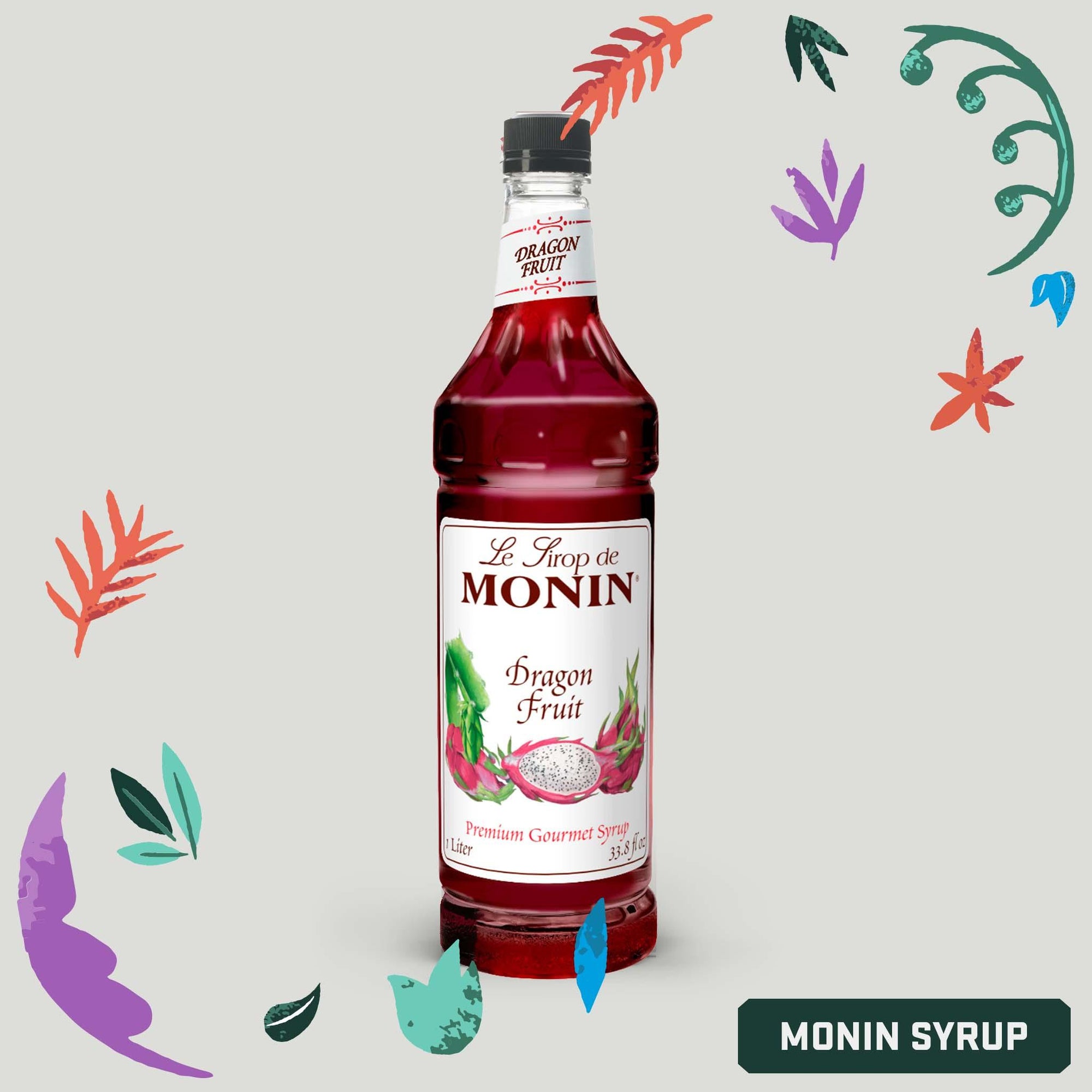 Monin Dragon Fruit Syrup - Talitha Coffee