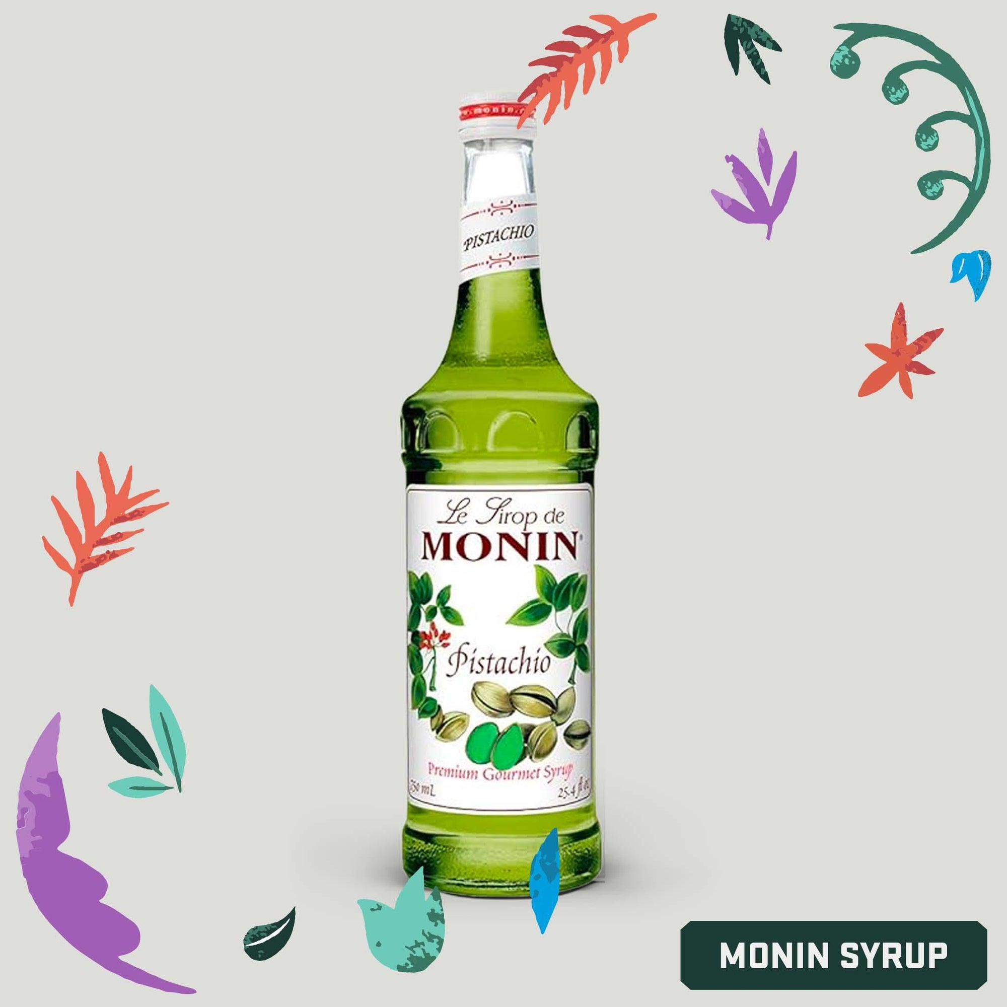 Monin Pistachio Syrup - Talitha Coffee