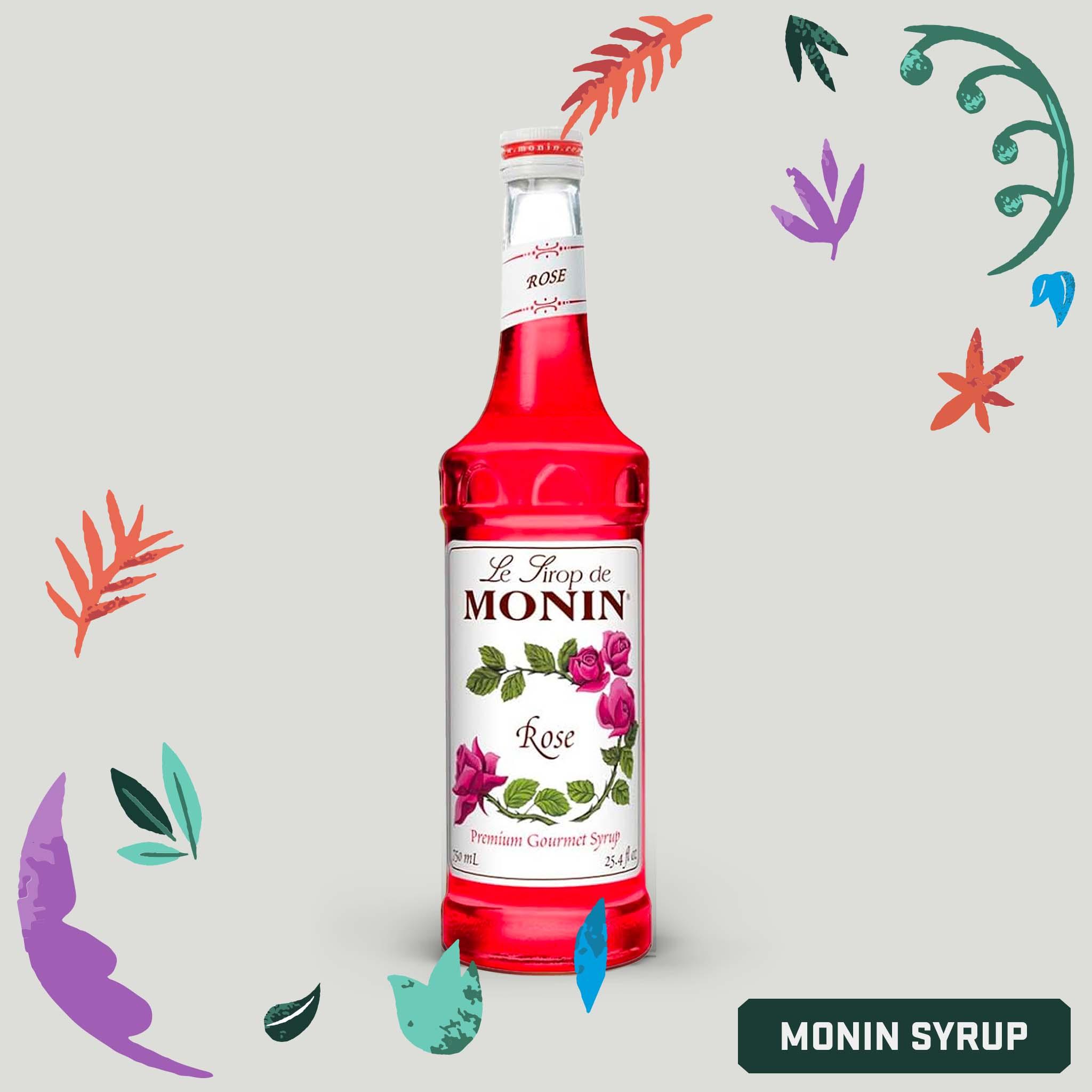 Monin Rase Syrup Monin Rose Syrup – Talitha Coffee